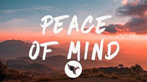 peace of mind lyrics